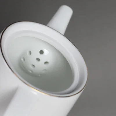 Керамический чайник Цзиндэчжэнь фарфоровый горшок с овечьим жиром домашний