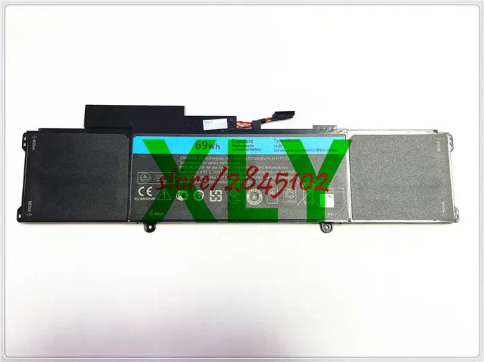 Аккумулятор XLY 69Wh 4rxfk для ультрабук Dell XPS 14 Ultrabook L421 L142x L421x L421X Series Laptop C1JKH FFK56|battery for