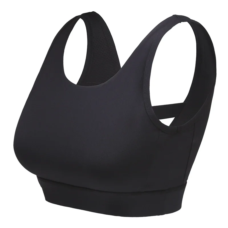 

Double-sided Wearable Sports Bra Women's Non-wireless Sports Underwear Running Fitness Yoga Clothes New