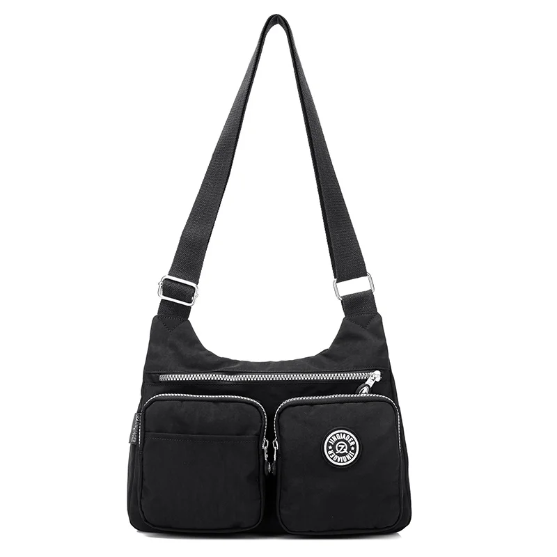 Модные миниатюрные сумки на плечо с несколькими карманами молнии женская