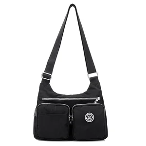 Модные миниатюрные сумки на плечо с несколькими карманами на молнии, женская маленькая сумка-мессенджер через плечо, дамская сумка, сумка для мобильного телефона