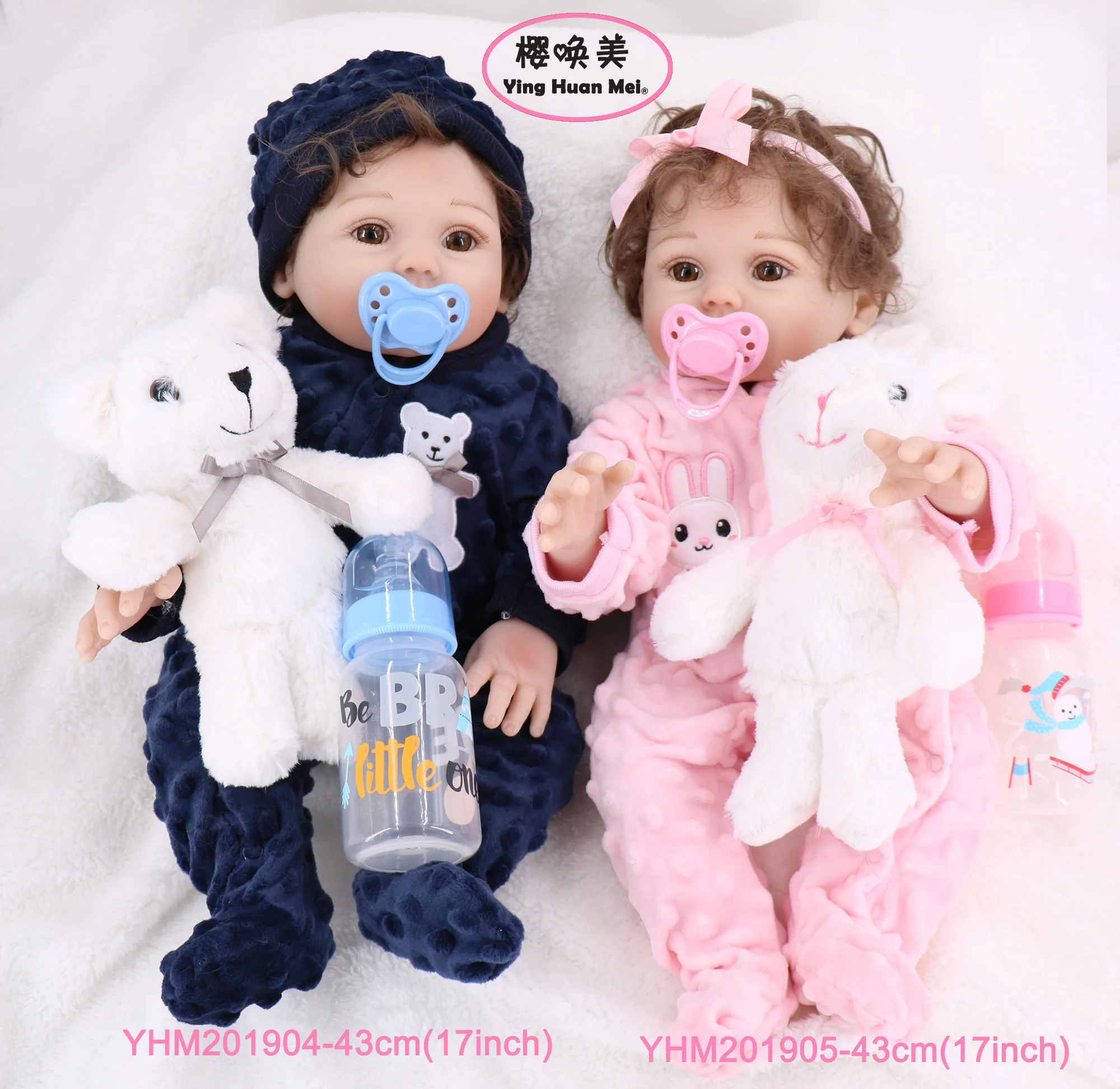 Ребенок Reborn Baby Doll полный силиконовые средства ухода за кожей ребенка куклы