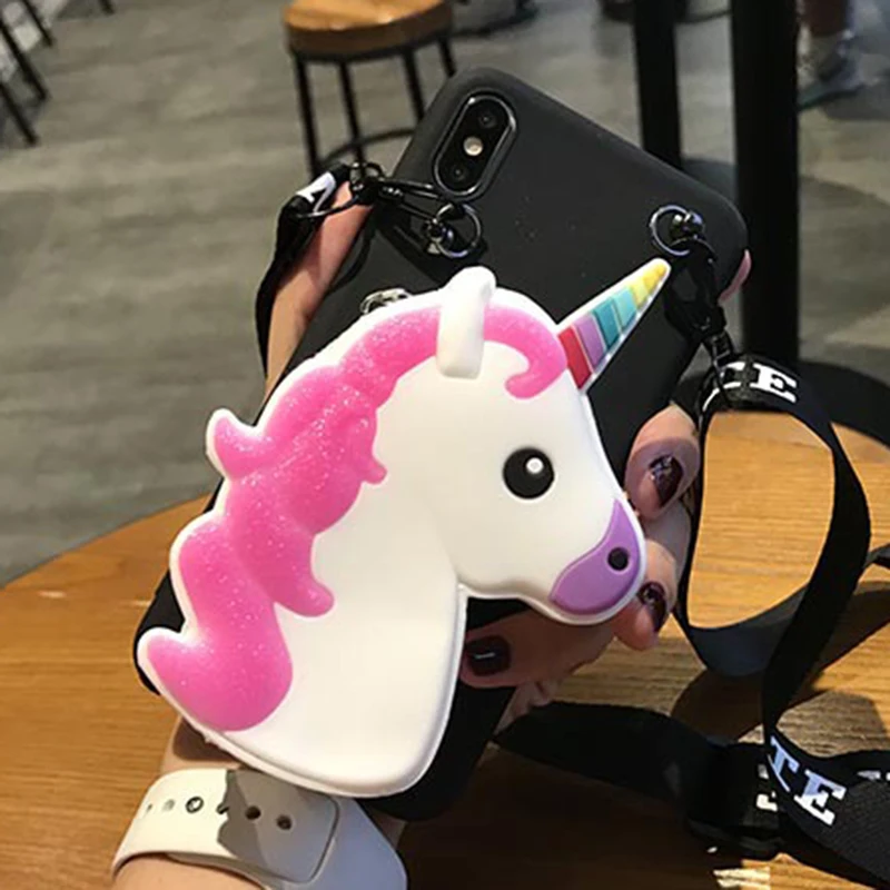 Мягкий чехол из ТПУ с мультяшным 3D кошельком для Xiaomi Redmi Note 8 Pro 7S 6 Hongmi 5 Global Cute mickey