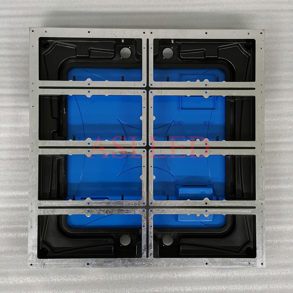 LED display screen die-cast aluminum cabinet 512x512 mm size used for P2 P4 P8 module rental screen empty frame