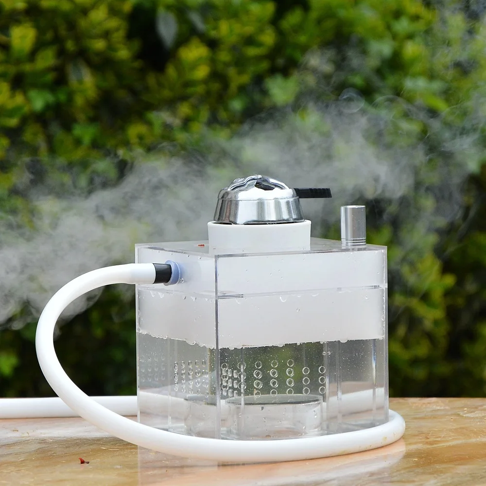 Трубка для кальяна набор кальян со светодиодный светильник Sheesha силиконовая чаша Шланг Весна уголь щипцы Chicha Narguile аксессуары