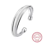 Открытый свадебный браслет для женщин и мужчин, серебро 925 пробы, популярное золото, Бесплатная бижутерия, подарок для влюбленных на День святого Валентина, подарок на день рождения