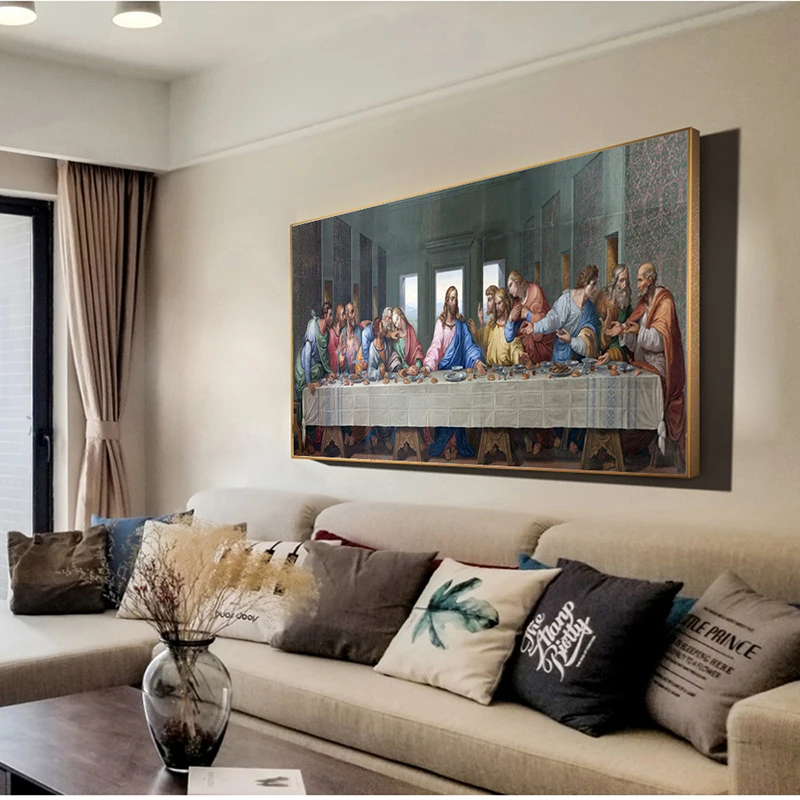 Синьци Леонардо да Винчи Последние ужины плакаты и печать на стене Картина