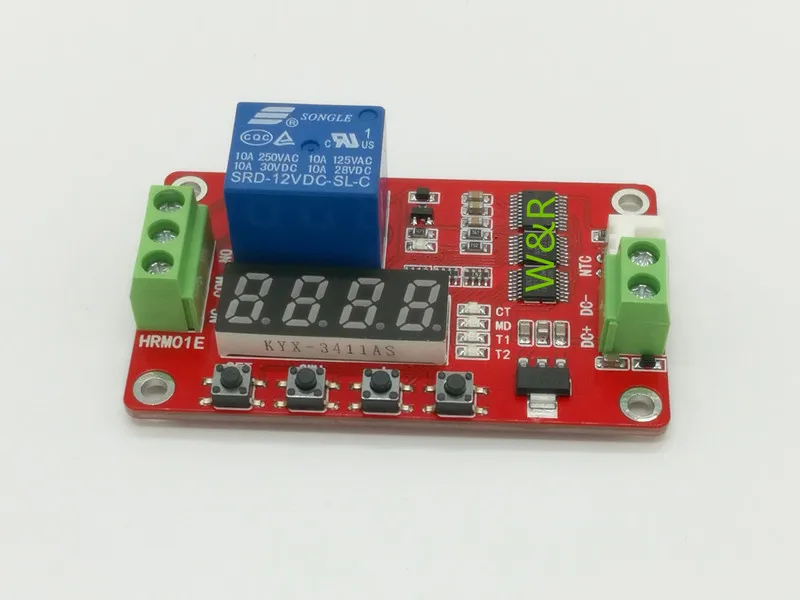 

Digital Display Thermostat Module / Temperature Control Switch / High Precision Measurement Thermistor Relay Control