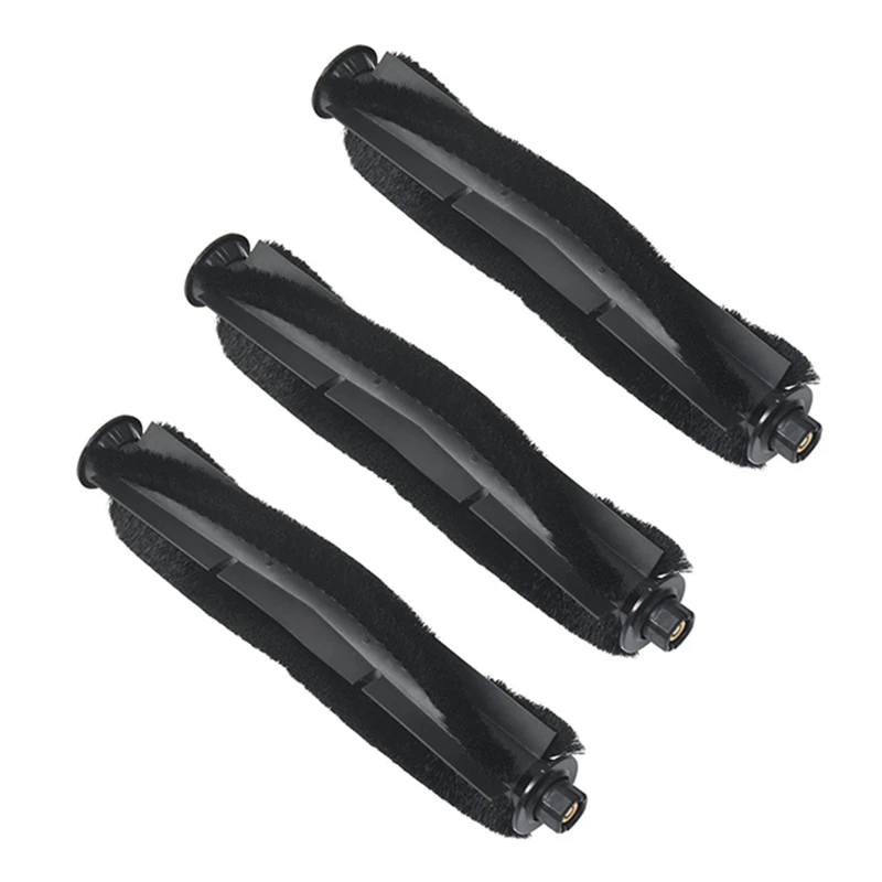 

For Roidmi EVE Plus Robot Vacuum Cleaner Main Brush Rolling Brush Replacement Accessories Parts, 3 Pack