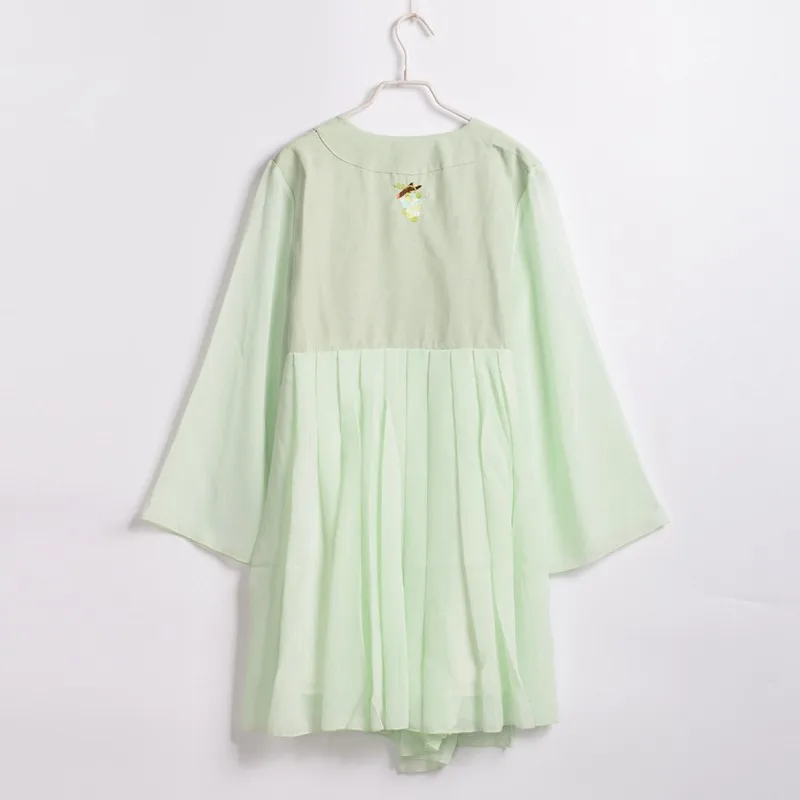 

Chinese Chiffon Dress Fairy Han Dynasty Tradition Girls Sweet Retro Costume Dance Wear Cosplay