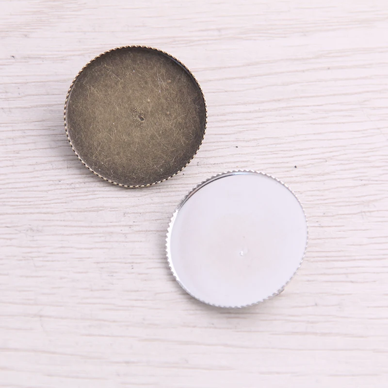 Сладкий колокольчик 24 шт 25 мм Внутренний размер двухцветная круглая панк