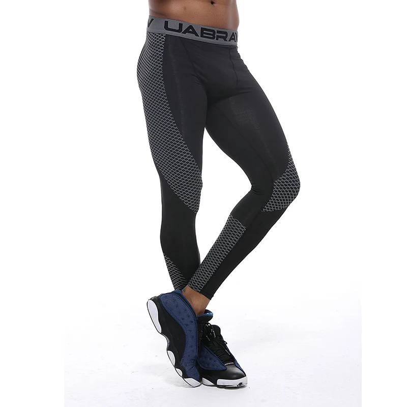 Штаны для тренажерного зала компрессионные штаны кожаные беговые трико