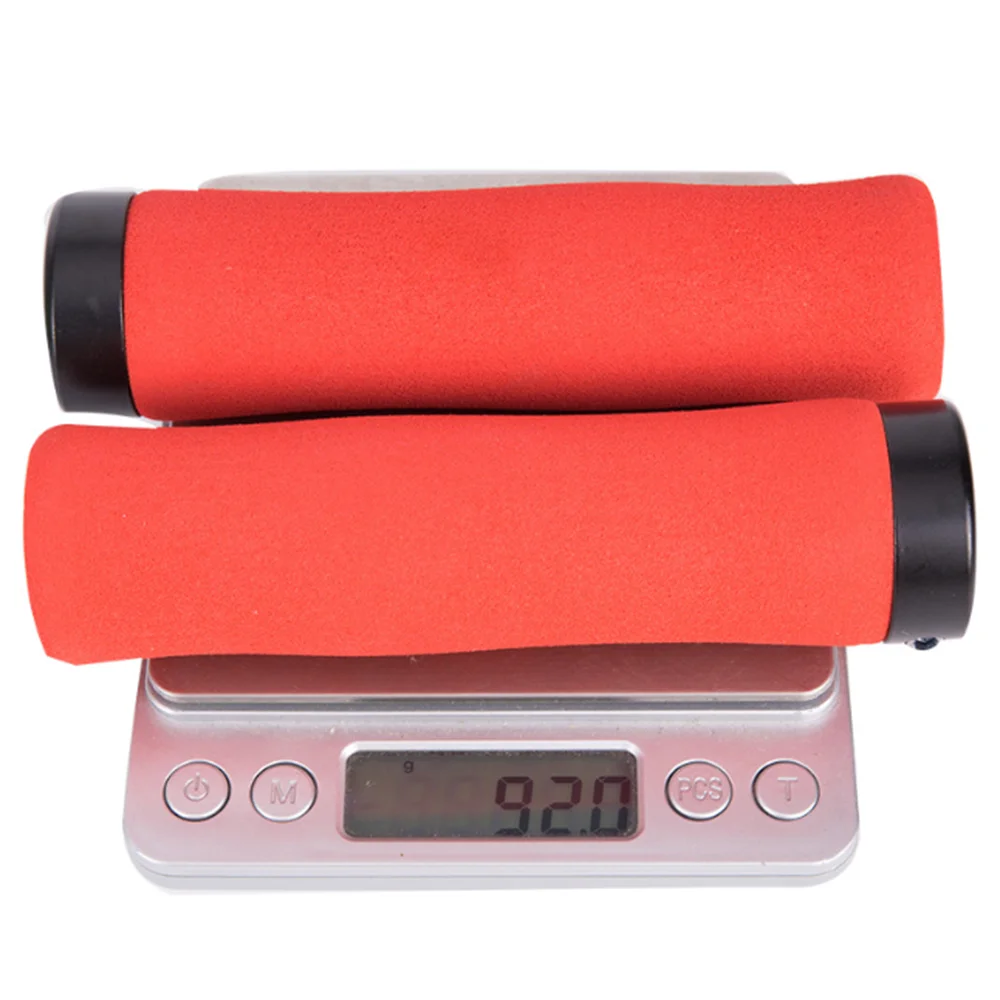 

SKOVAT Bicycle Grips Anti-slip Mtb Grip AL+Sponge Scooter Mountain Bike Handlebar Grips With Bar Plug Bicycle Accessories