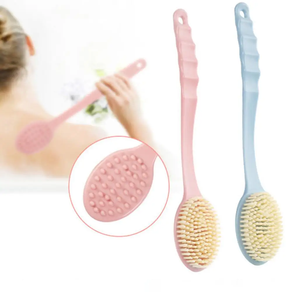 

Manual Long Handle SPA Bath Exfoliating Brush Body Shower Back Massage Scrubber Body massage SPA Shower Brush