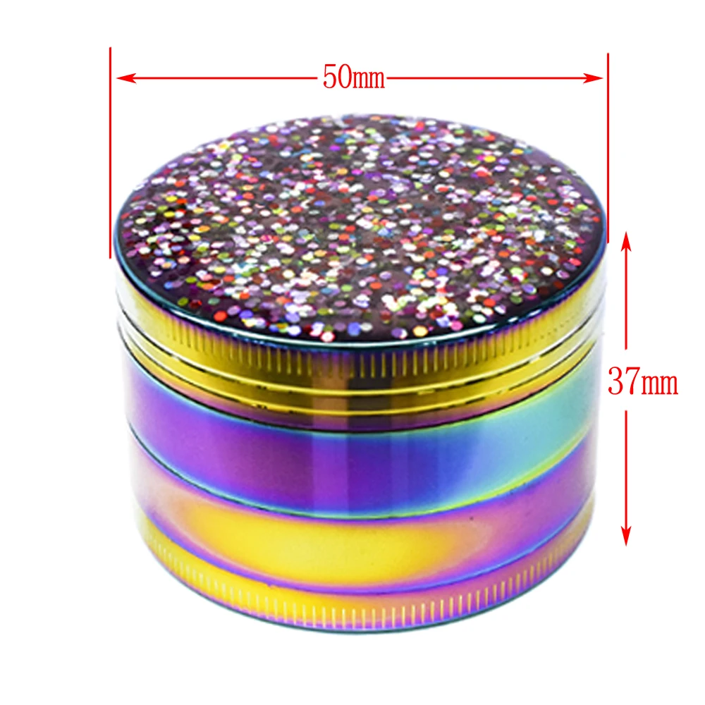 1 шт. металлический измельчитель травы 50 мм измельчители табака сигарета