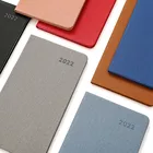 Блокнот-планировщик на 2022 год, записная книжка и ежемесячная книга, бумажный набор, портативный дневник, кавайный офисный блокнот А6