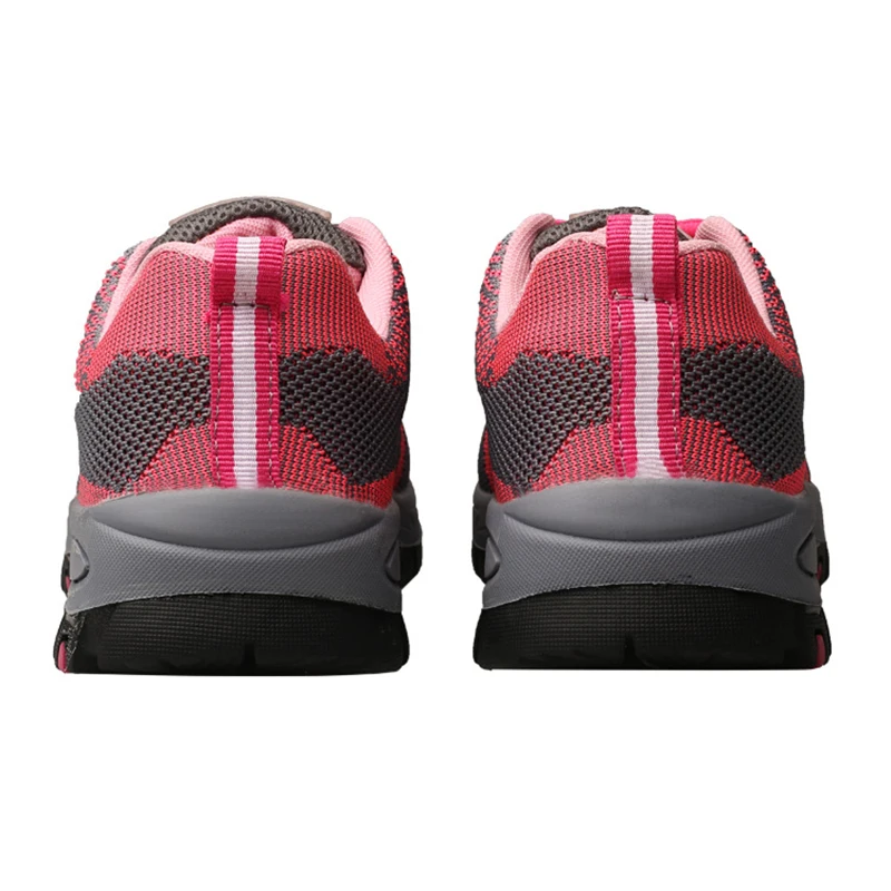 Легкая защитная обувь для мужчин и женщин; Мужская Рабочая обувь со стальным носком; Дышащие защитные кроссовки; Розовая обувь для женщин и ... от AliExpress RU&CIS NEW