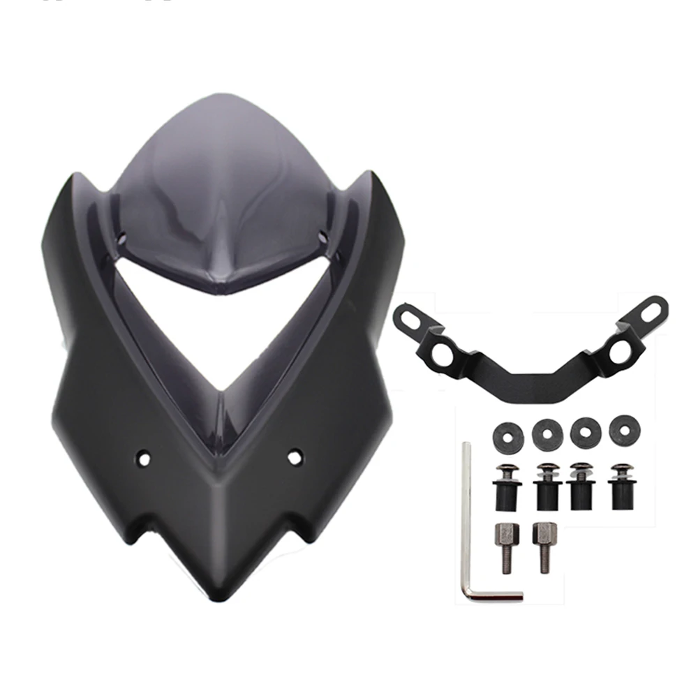 Мотоциклетные аксессуары для Kawasaki Z1000 2014 2019 ветровой экран с двойными пузырьками