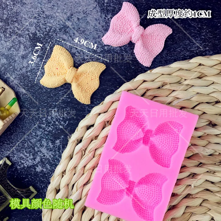 Лук и силиконовая форма с короной помадка инструменты для украшения торта Формы