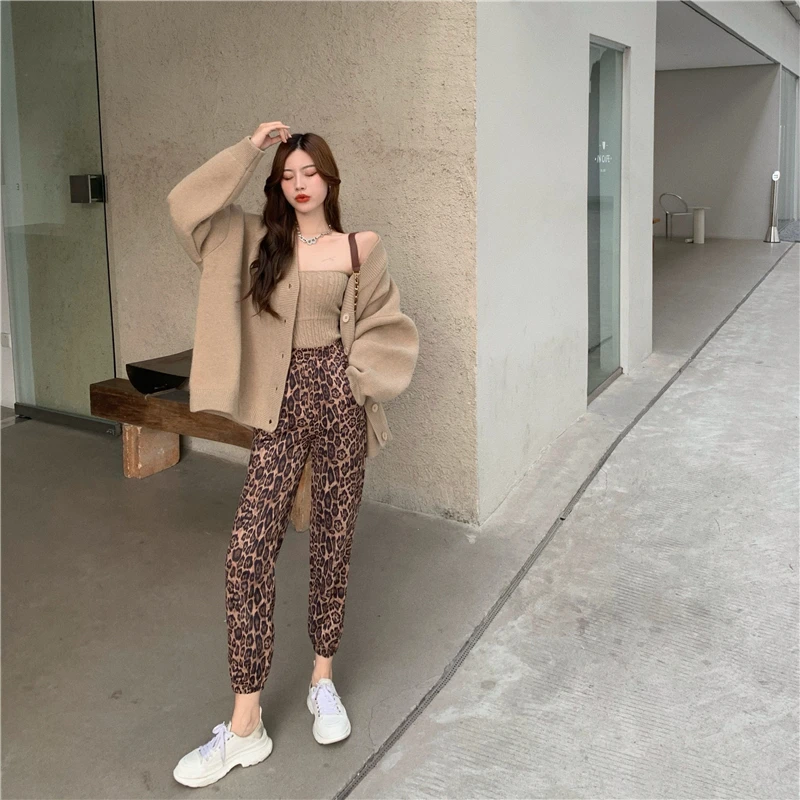 

Autumn Sweater Women Knitted Cardigan Korean Loose Single Breasted Jacket Fashion Harajuku Pull Femme Jumper Sueter Mujer