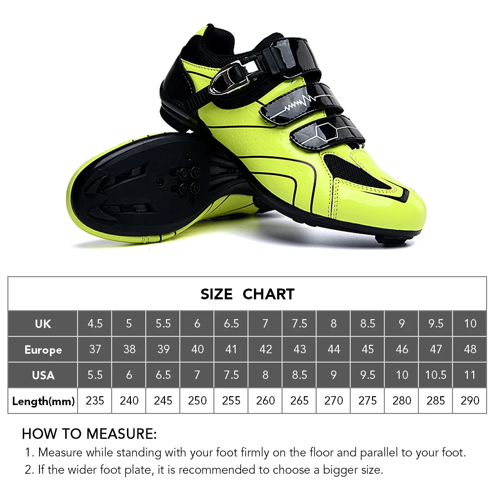 

Mens's Road MTB Bike Cycling Shoes Spin Shoes Lock Pedal Bike Shoes Ultralight Comfortable Auto-Lock Bike Bicycle Riding Shoes