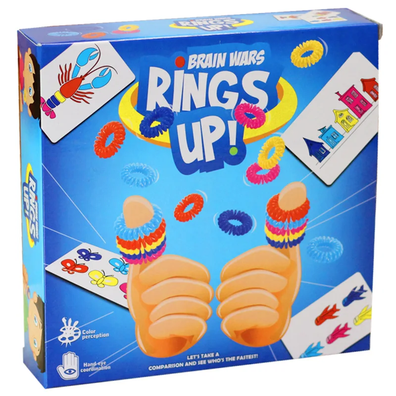 Кольца обучение настольная игра мозговые войны семейная/партия родителей