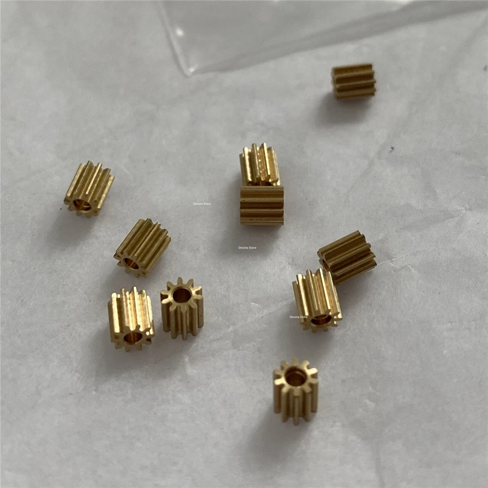 10x мини медная латунная Шестерня 0 3 м 10 т зубчики Mini 1 48 5 мм 98 2 Диаметр отверстия