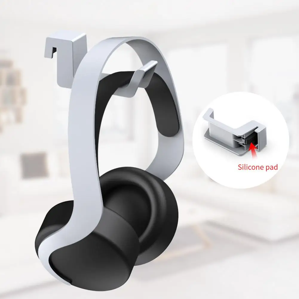 

For PULSE 3D Headset For PS5 Console Headset Holder Durable Movable Controller Organizer PS5 Game Console Earphone Accessories