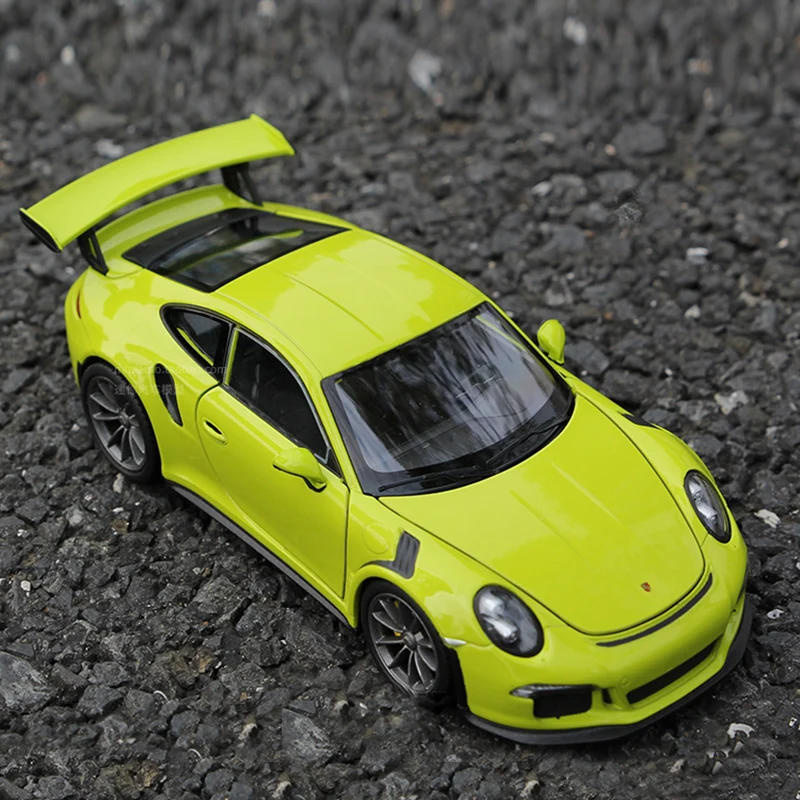 Welly 1:24 Porsche GT3 RS спортивный автомобиль сплав модель автомобиля Diecasts Игрушки