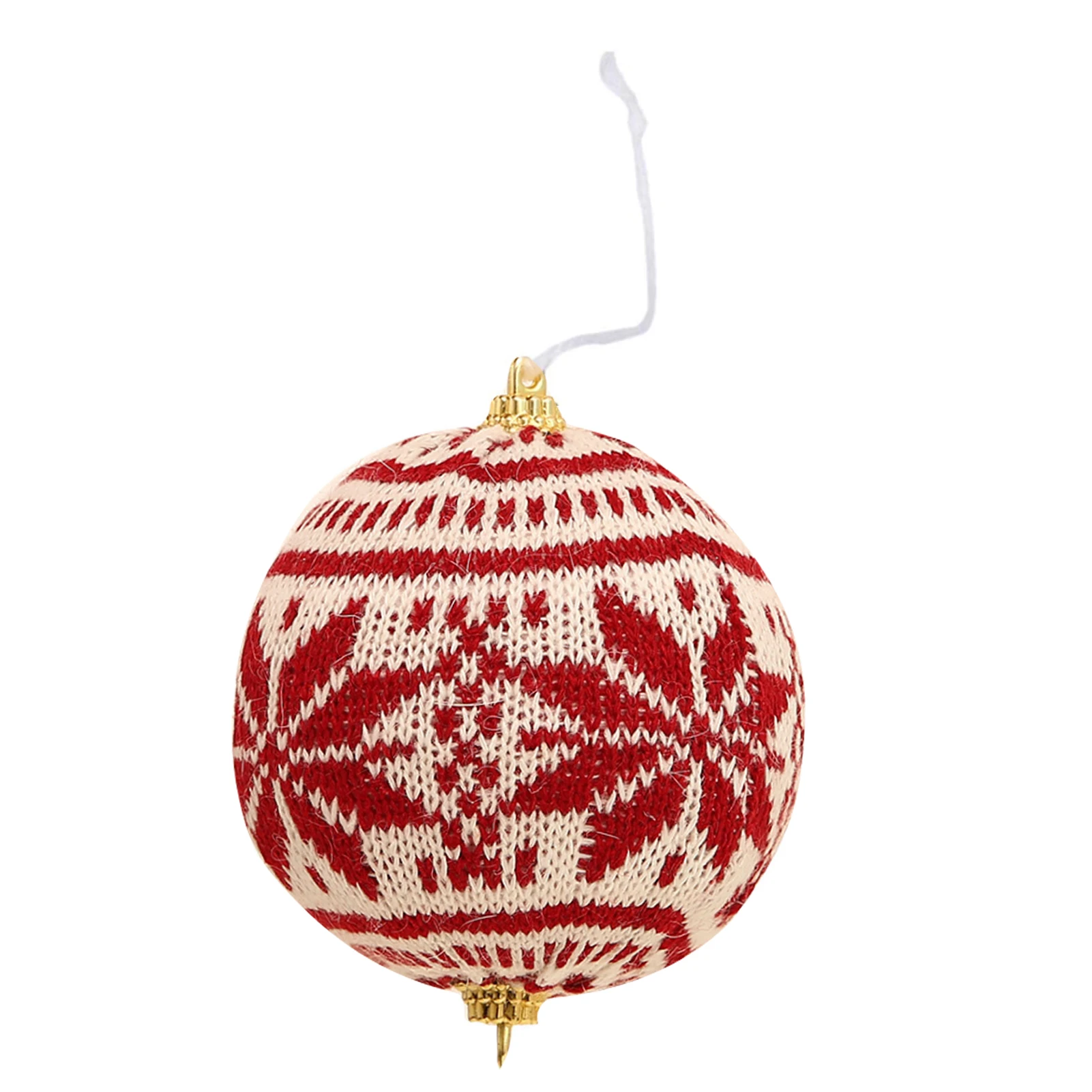 

Lightweight Foam Knit Balls Woolen Yarn Christmas Tree Hanging Pendant Ornament Xmas Tree Hanging Ornaments Home Decor 2021
