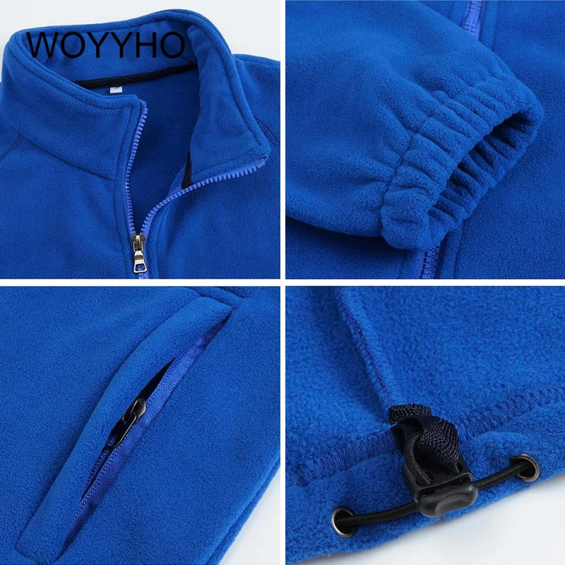 Мужская зимняя флисовая куртка пальто для активного отдыха кемпинга туризма