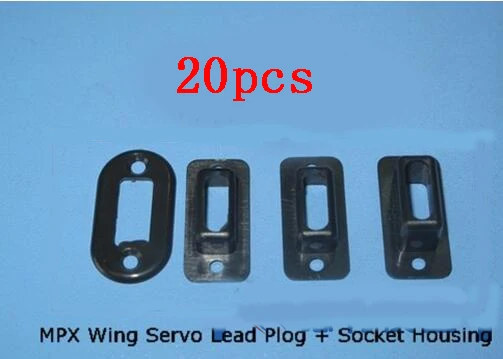 20 шт. (5 наборов) задняя вилка для радиоуправляемых моделей самолетов|Детали и