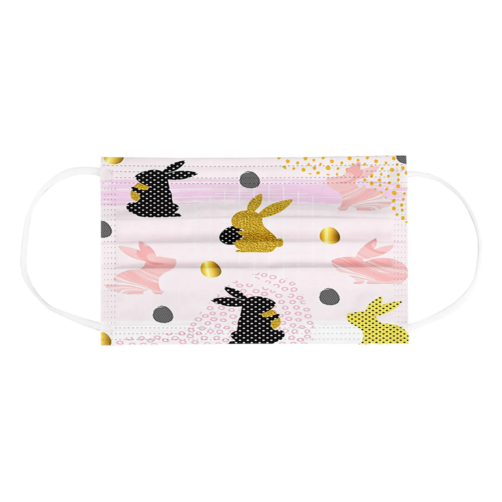 

Mascarillas Easter Rabbit Disposable Face Mask Child 3ply Filters Masks Children Kids Mouth Mask 5 Styles Masque Enfant Rose