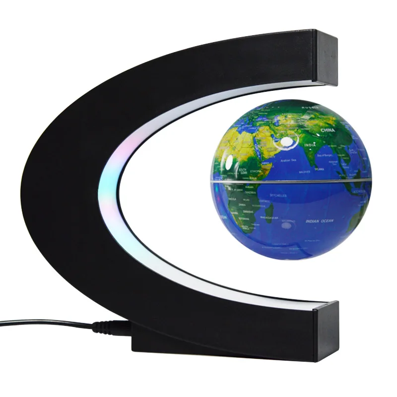 

LED World Map Magnetic Levitation Floating Globe Home Electronic Antigravity Lamp Novelty Ball Light Birthday Decoration
