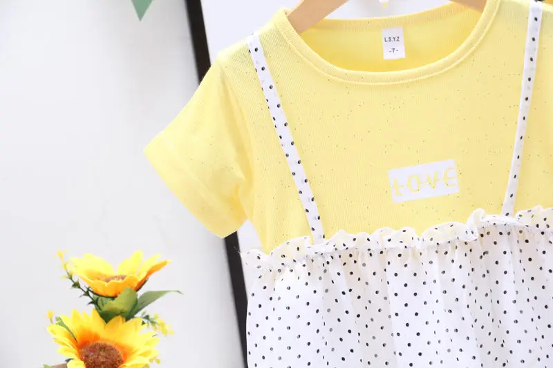 

Girls Dress Summer Toddler Dress best sleeve Dress Sequins Little Star Princess Dress Girls Baby Kids Clothing girls cute dress