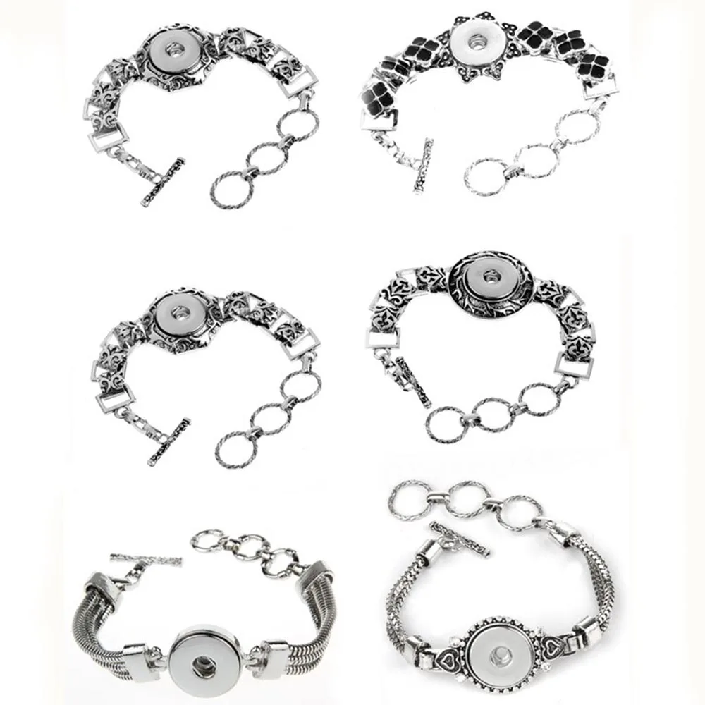 Новинка женский и мужской браслет с защелками ювелирный подвесками|Браслеты