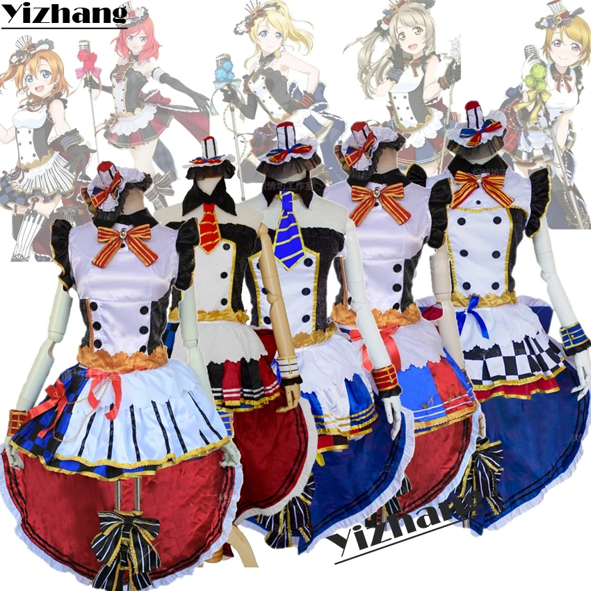 Аниме Yizhang LoveLive! Костюм для косплея Kousaka Хонока минами Кодори все персонажи