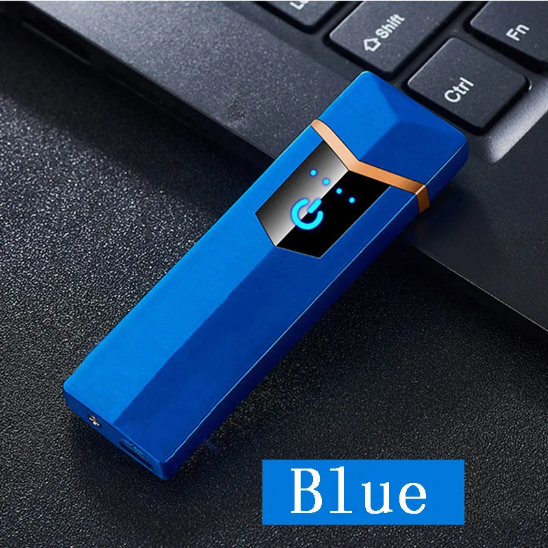 2019 новый дизайн usb зарядка сенсорного экрана электронная сигарета зажигалка
