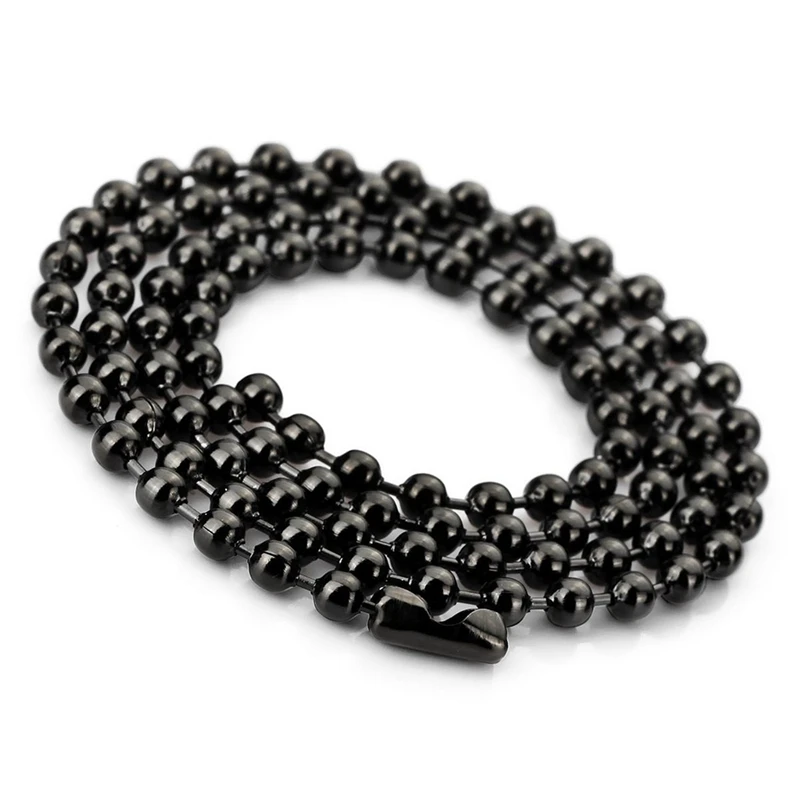 Ожерелье из жемчуга и шариков нержавеющей стали 1 5 мм 2 шт. | Украшения аксессуары