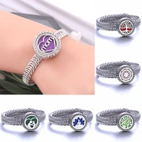 aroma diffuser bracelet jewelry perfume essential oil diffuser tree of life aromatherapy locket bracelet fit female