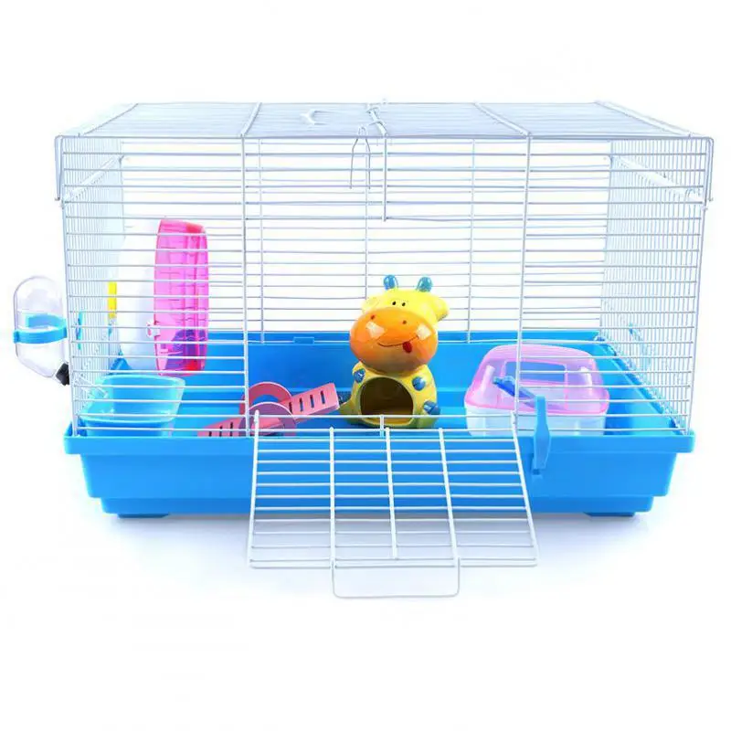 Хомяк клетка Ежик вилла 47 основные принадлежности для клетки посылка Золотой