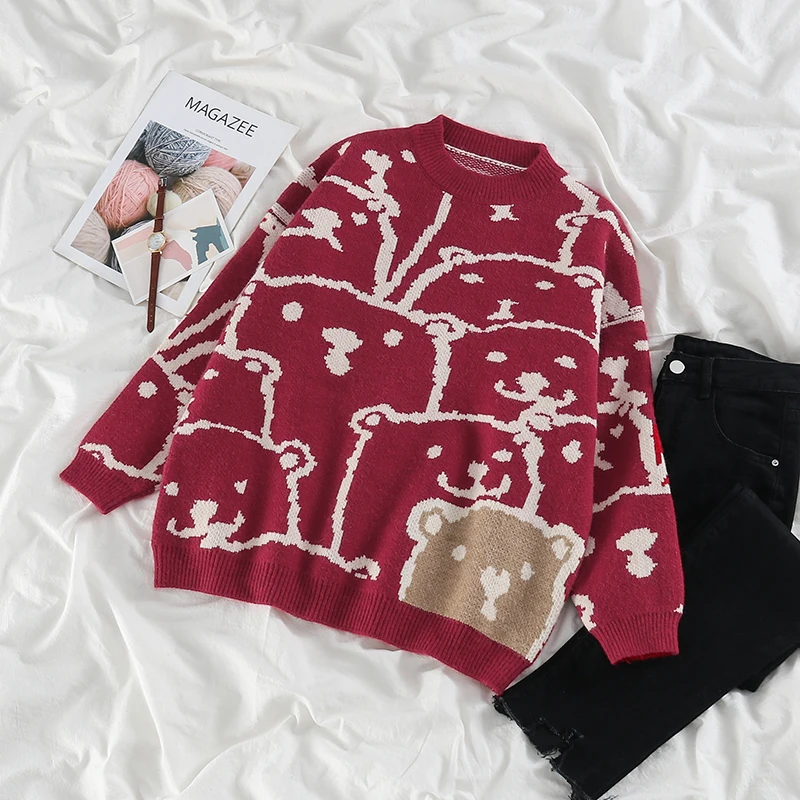 Недорогой женский свитер зима 2021 Новый Модный повседневный теплый Vt134 |