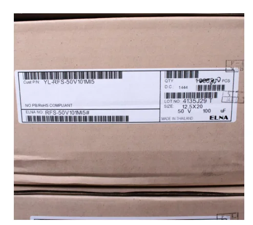 

2 . 100 50V RFS Silmic2 ELNA