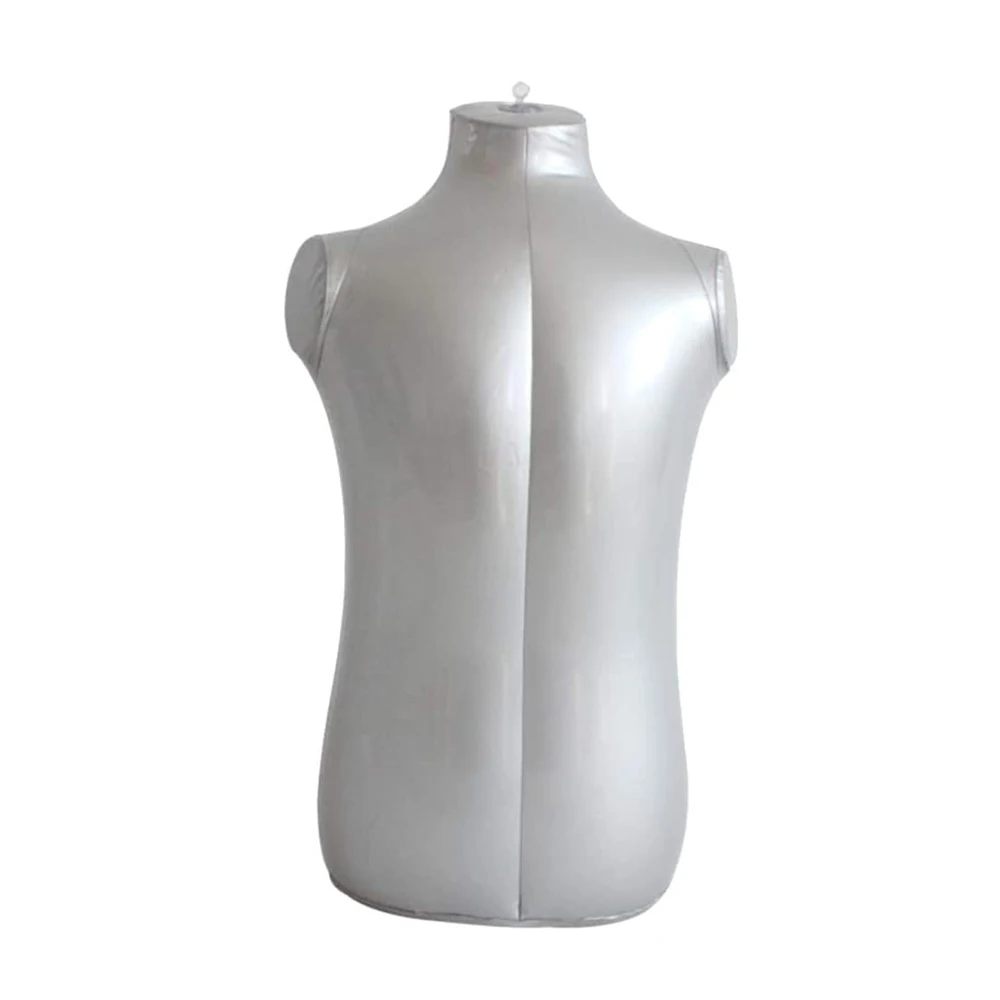PVC 41cm Inflatable Girls Boys Kids Mannequin BustTops Dress Clothes Dummy Display Torso Models No Arms