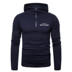 Мужской Повседневный Топ Moto Guzzi, однотонный модный Удобный удобный топ на молнии в английском стиле, весна-осень 2021