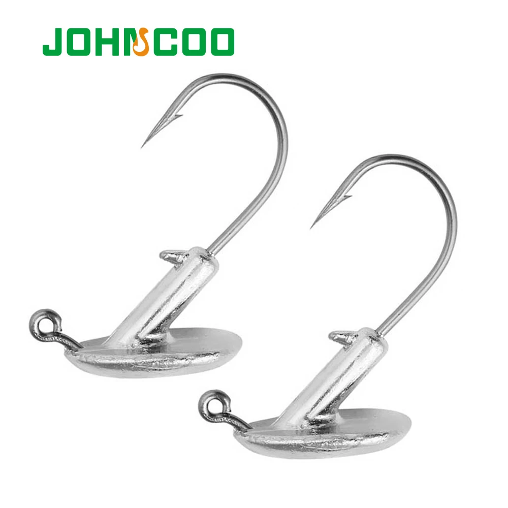 

JOHNCOO Jig Head Hook 3g 4.5g 6g 9g Jig Head Fishing Hooks Stand up Jig Head Fishhook For Bass Trout Fishing