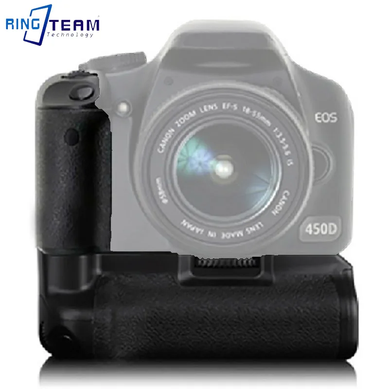Фото BG-E5 BG-500D Вертикальный держатель аккумуляторной батареи для цифровой зеркальной камеры Canon 450D 500D 1000D / Rebel XS XSi T1i №3