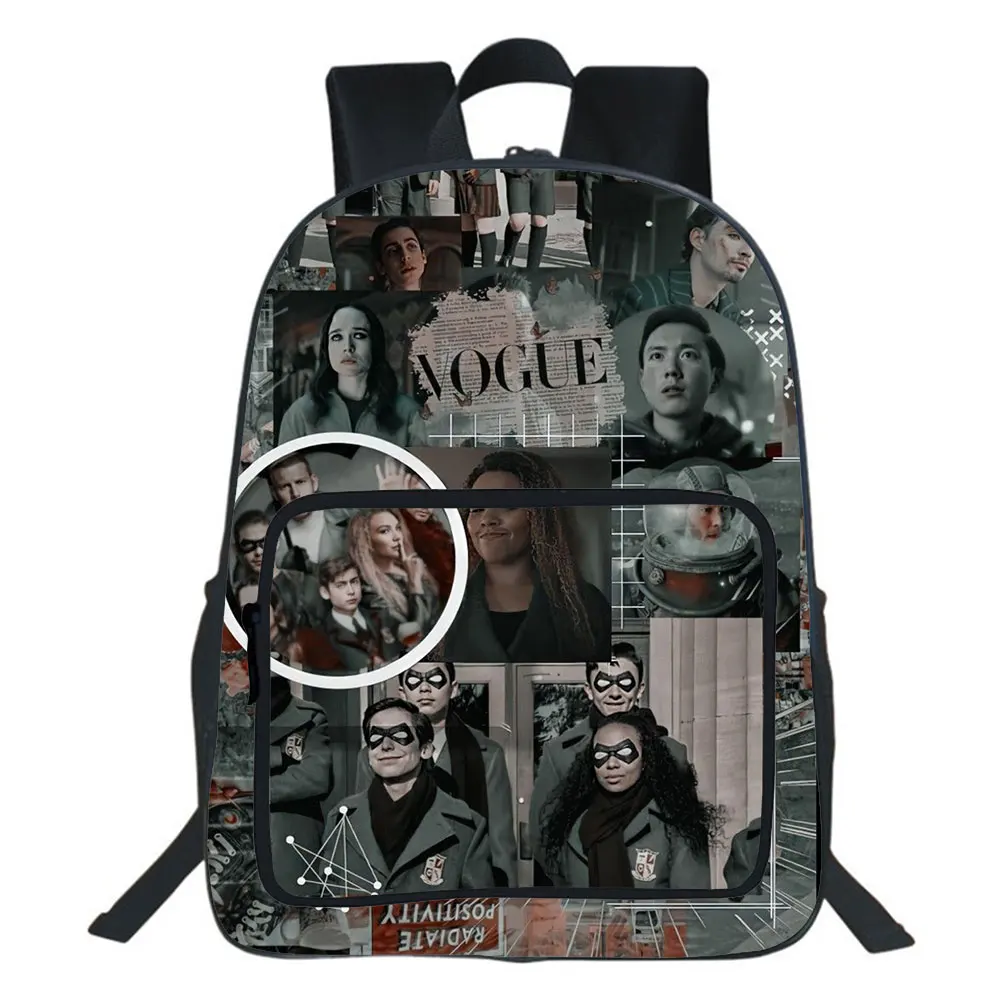 Umbrella Academy Backpack Boy Girl Bag Knapsack Women Bookbag Casual Fashion Knapsack Men Travel Bag Children School Bag Mochila