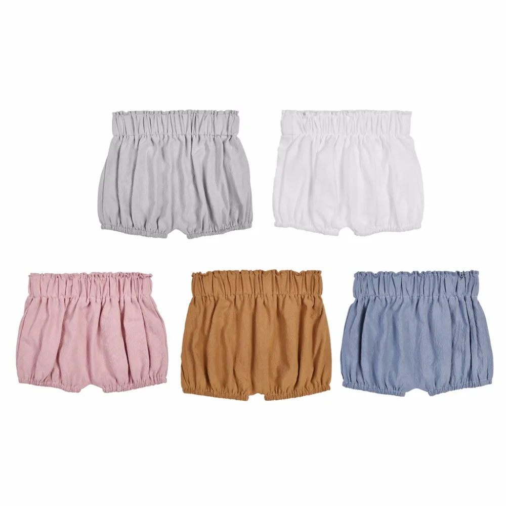 Новинка 2018 хлопковые шорты для маленьких мальчиков и девочек летние трусики с