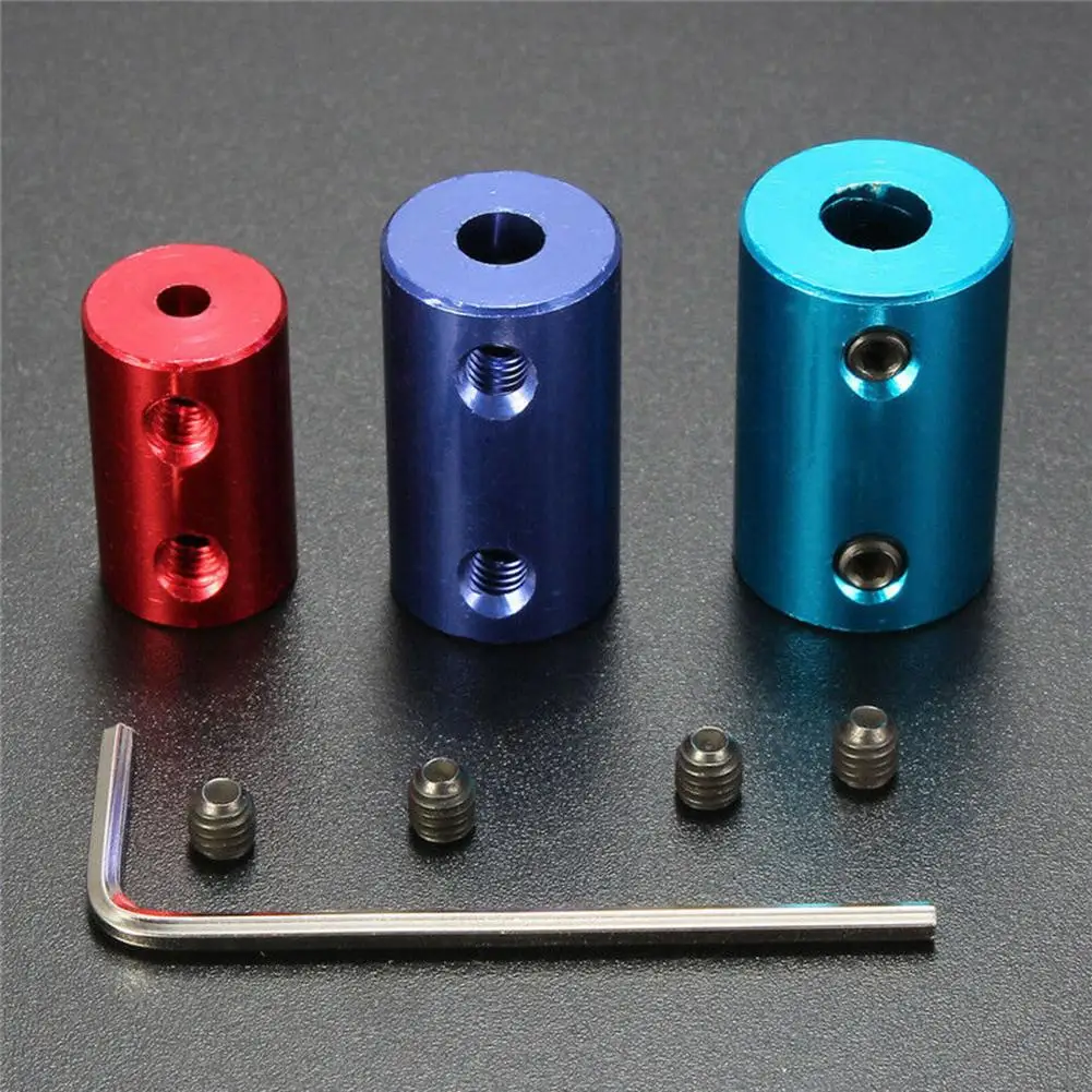 

2019 New Hot Sale High quality 2/3/4/5/6/7/8mm Rigid Shaft Coupling Motor Coupler with Spanner for RC Boat Car Dropshipping